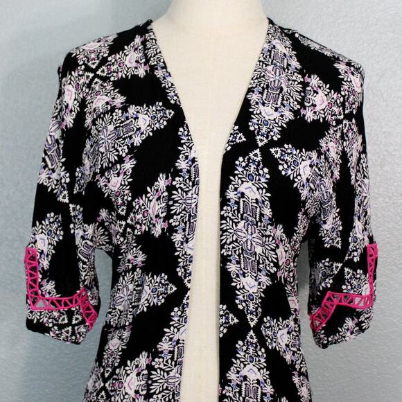 Art Class Kimono Beach Cover Up Girls Size L 10/12 - Picture 2 of 11